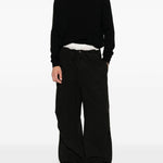 Maglione a maniche lunghe in nero Entire studios - unisex 