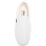 Sneakers senza lacci in bianco Comme des garcons homme - uomo 