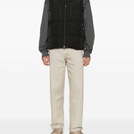 Gilet smanicato con zip in nero Pyrenex - unisex 