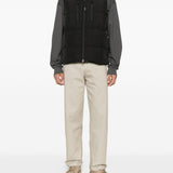 Gilet smanicato con zip in nero Pyrenex - unisex 