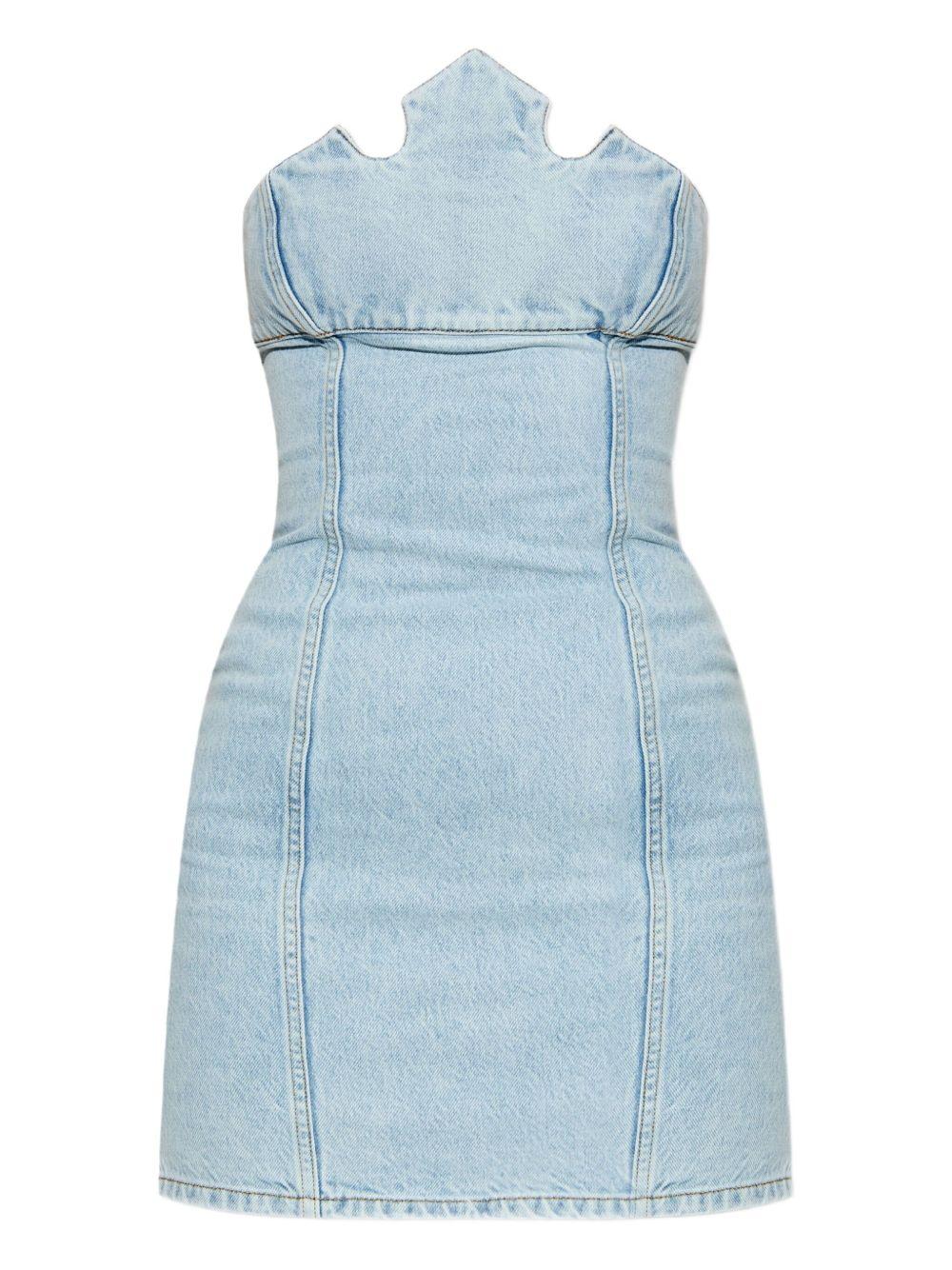 Abito denim in blu Coperni - donna 