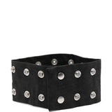 Choker con chiusura a pressione in nero Rick owens drkshdw - unisex 