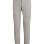 Jeans a cinque tasche con chiusura a bottone in grigio Brunello cucinelli - uomo 