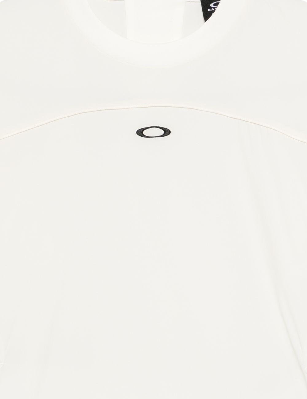 T-shirt girocollo in bianco Oakley - uomo 