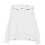 Felpa con cappuccio e tasca in grigio Golden goose - unisex 