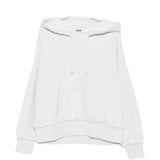 Felpa con cappuccio e tasca in grigio Golden goose - unisex 