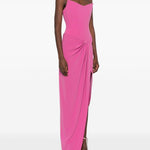 Abito mini con corsetto in rosa Alex perry - donna 