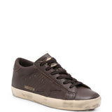 Sneakers Super-Star  in pelle marrone 