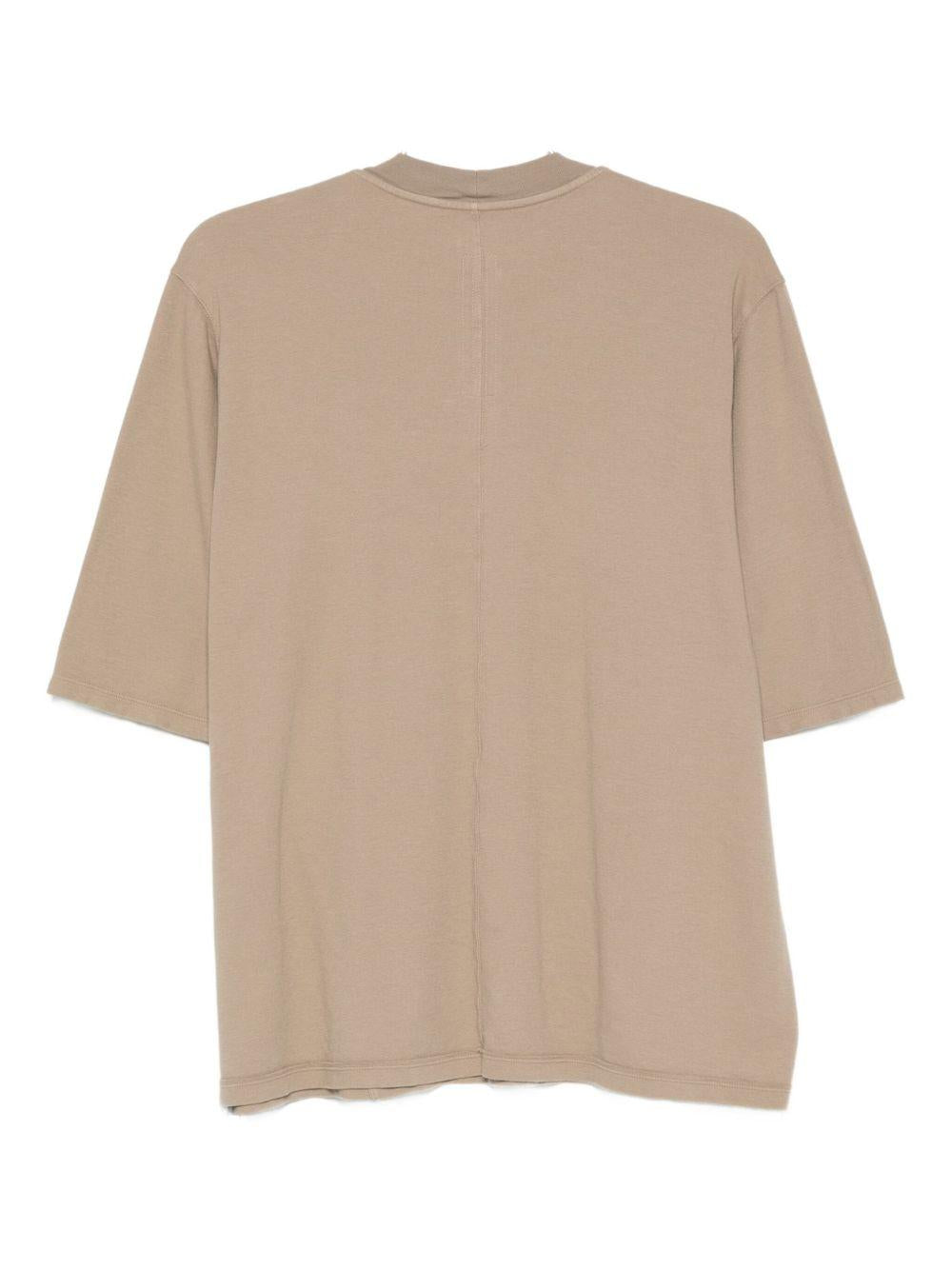Top a maniche corte in beige Rick owens drkshdw - donna 