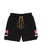 Costume da bagno con logo in nero Rhude - uomo 