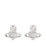 Orecchini con cristalli Agatha in argento 