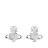 Orecchini con cristalli Agatha in argento 