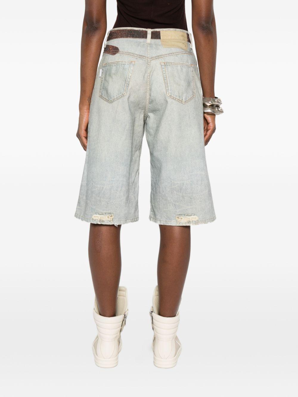 Shorts con stampa in blu Haikure - donna 