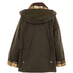 Giacca con cappuccio in verde Barbour x Paul Smith - donna 