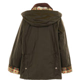 Giacca con cappuccio in verde Barbour x Paul Smith - donna 