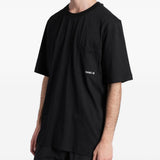 T-shirt con stampa del logo in nero Oamc peacemaker - uomo 