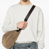T-shirt a manica lunga in bianco Lemaire - uomo 