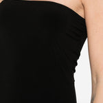 Abito maxi a tubino in nero Norma kamali - donna 