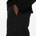 Pantaloni dritti in nero Heliot Emil - uomo 