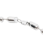 Collana Tipsy Cross in argento Darkai - unisex 