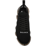Sneakers con suola a bolle in nero Undercover - uomo 