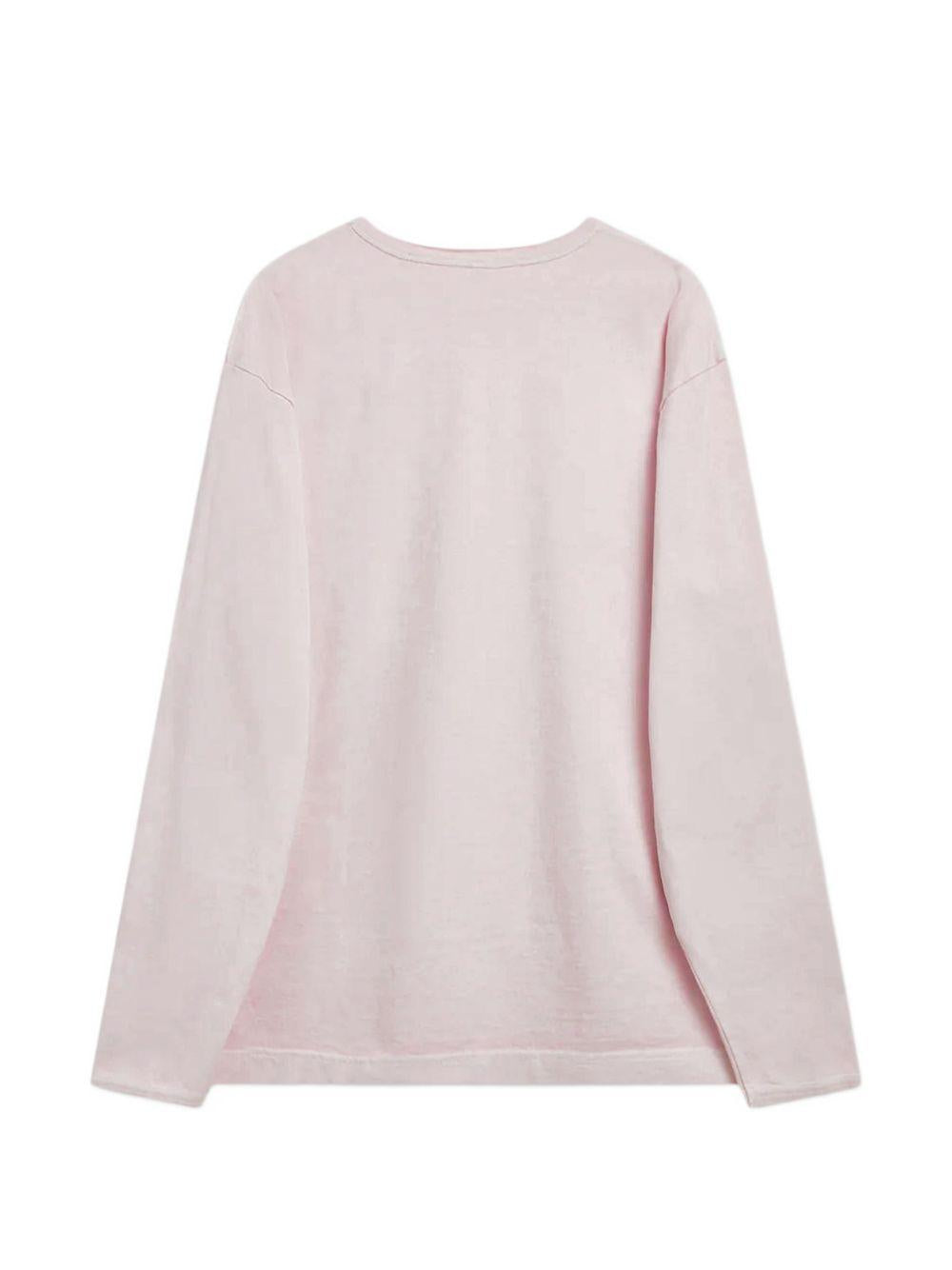 T-shirt a maniche lunghe in rosa Sunflower - uomo 