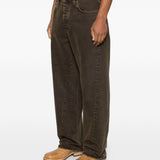 Jeans Wide Twist in nero Sunflower - uomo 