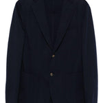 Blazer con applicazione in blu Eleventy - uomo 