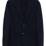 Blazer con applicazione in blu Eleventy - uomo 