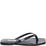 Sandali infradito in marrone cocco toteme - donna 