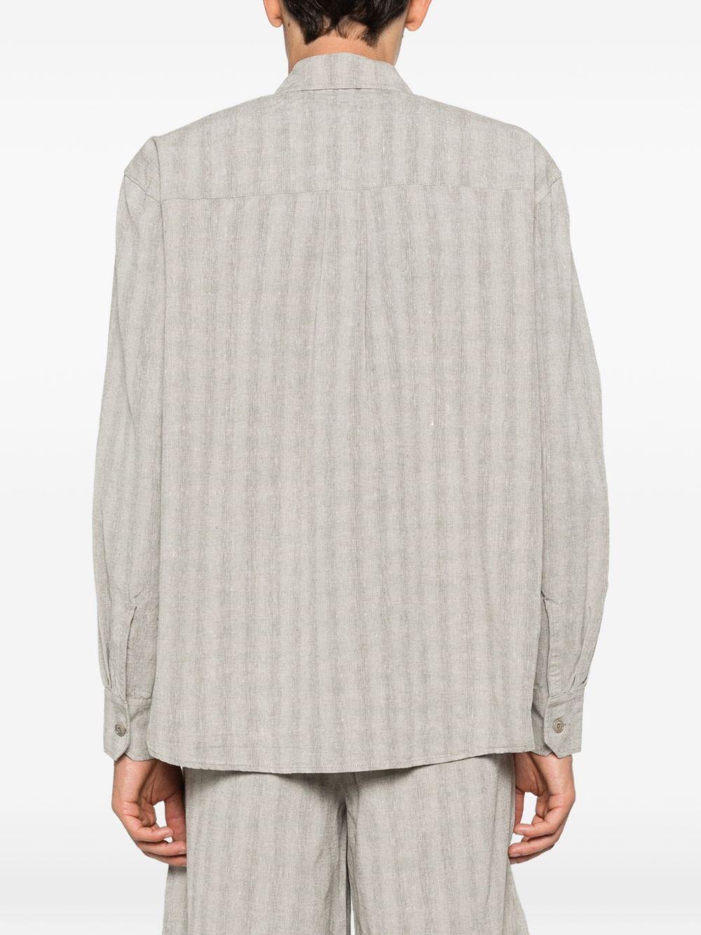 Camicia a righe above in beige Our legacy - uomo 