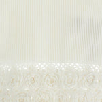 Top con scollo a V e dettaglio all'uncinetto in bianco Ganni - donna 