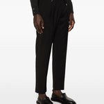 Pantaloni wimbledon in nero Briglia 1949 - uomo 