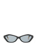 Jacquemus x Linda Farrow Black Kids' Sunglasses - Unisex