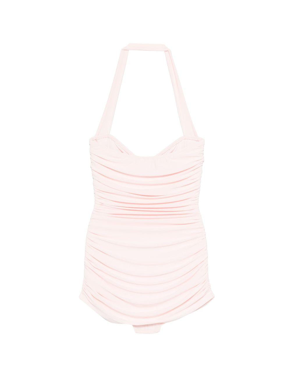 Costume da bagno intero con ruches Bill Mio in rosa Norma kamali - donna 