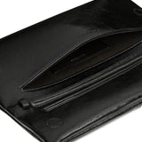 Borsa a spalla in pelle Naplack in nero COURRÈGES - donna 