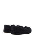 Ballerine in shearling in nero Moon boot  - donna 