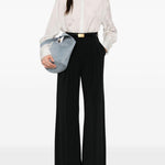 Pantaloni con vita elasticizzata in nero Maxmara - donna 
