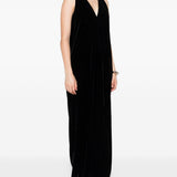 Abito da sera in velluto in nero Rick owens - donna 