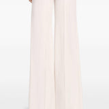 Pantaloni gessati in avorio Elie Saab - donna 