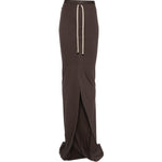 Gonna maxi regolabile in marrone Rick Owens x Moncler - donna<BR/> 