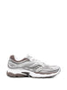 Men's Saucony Progrid Omni 9 perforated sneakers in white and brown