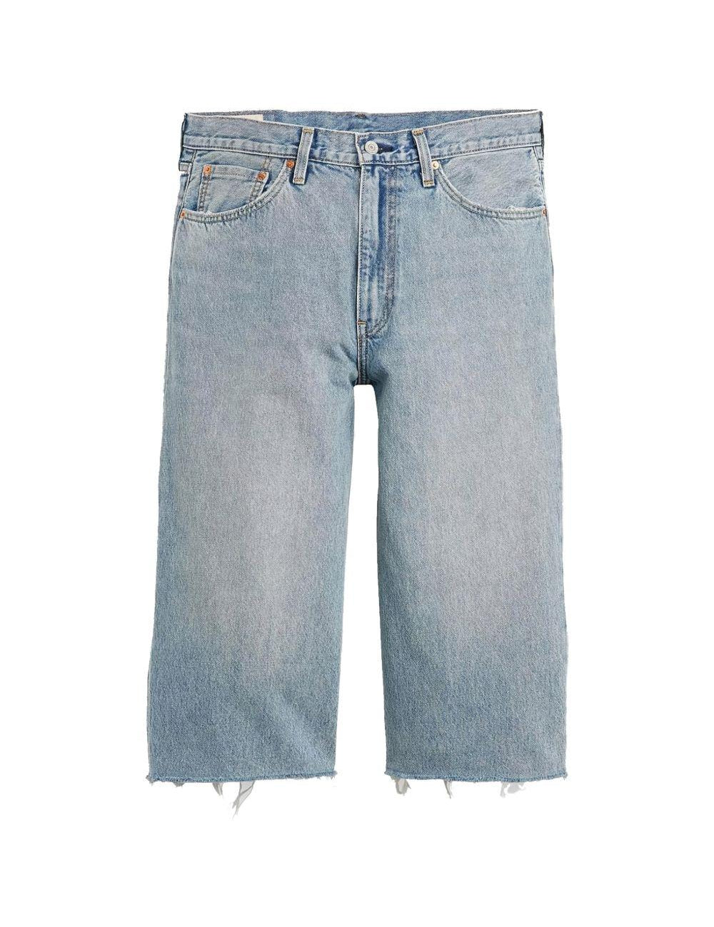 Shorts 478™ Baggy Capri con frange in blu Levi's - uomo 