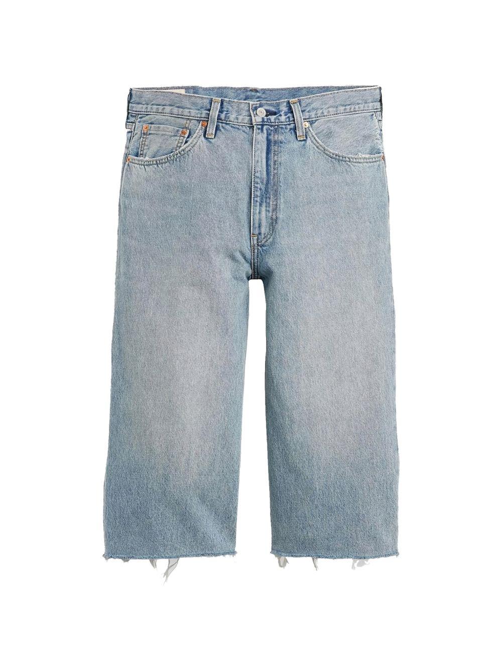 Shorts 478™ Baggy Capri con frange in blu Levi's - uomo 
