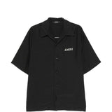 Camicia a maniche corte in nero 