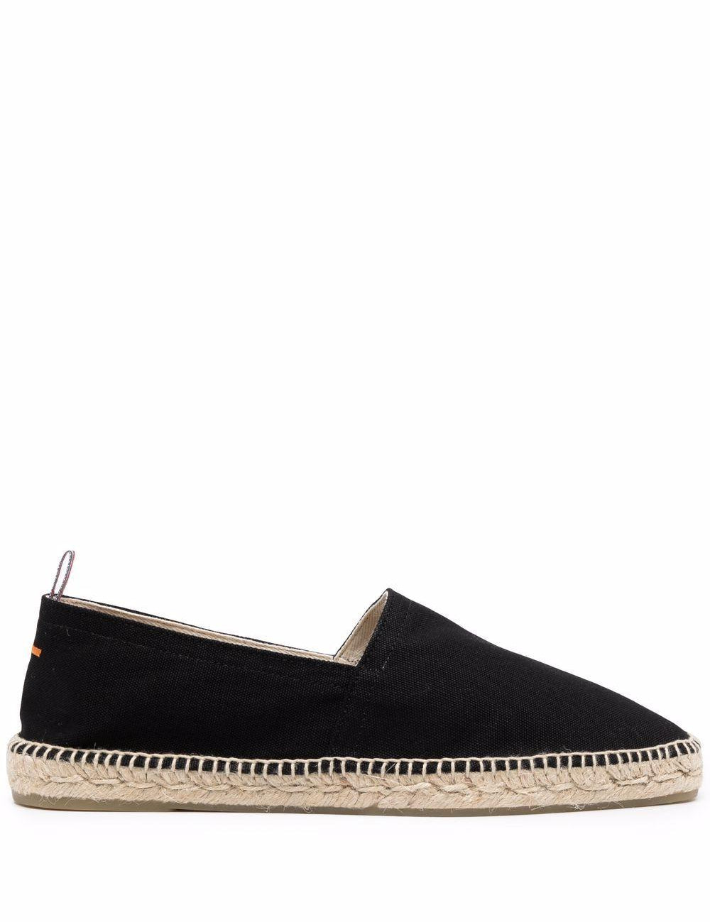 Espadrillas con rafia intrecciata Castañer in nero - uomo 