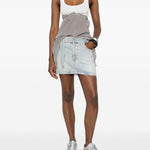 Gonna Tyra in blu Haikure - donna 