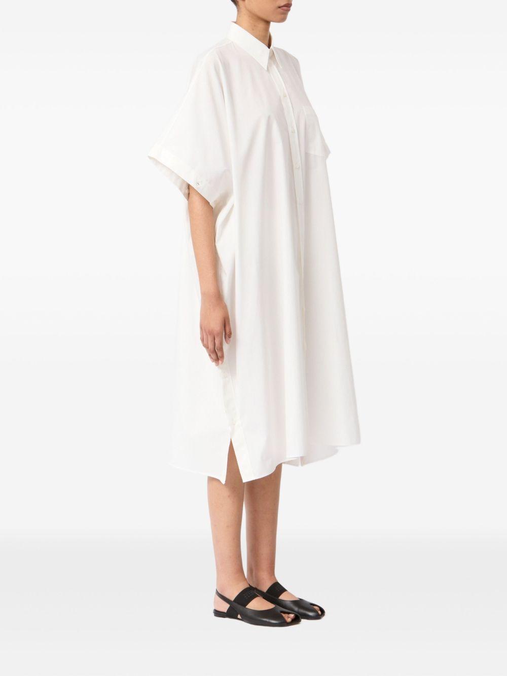 Chemisier con bottoni in bianco Mm6 maison margiela - donna 