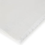 Sciarpa oversize con frange in bianco Brunello cucinelli - donna 