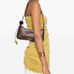 Borsa Le Bisou Perle in marrone 
